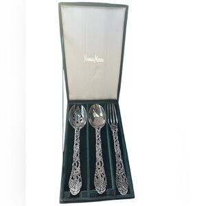 Gorgeous Vintage Neiman Marcus Silver Serving Set